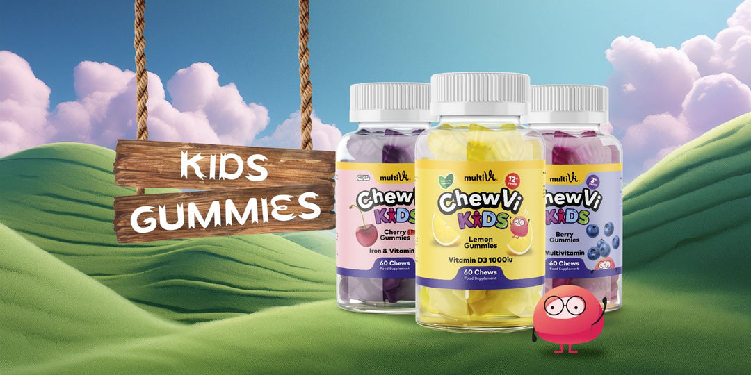 Iron &amp; Vitamin C Gummies - Cherry Flavour (For Kids)