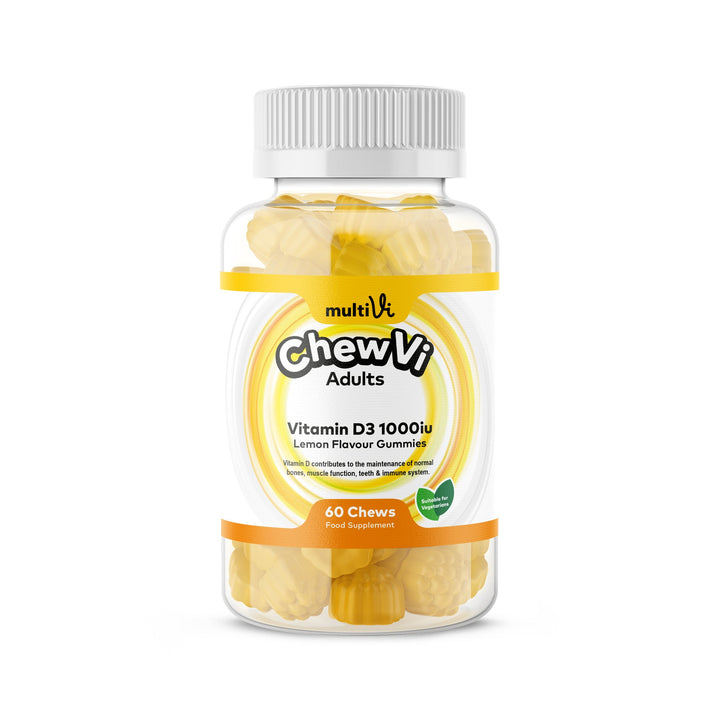 Vitamin D3 Gummies - Lemon Flavour