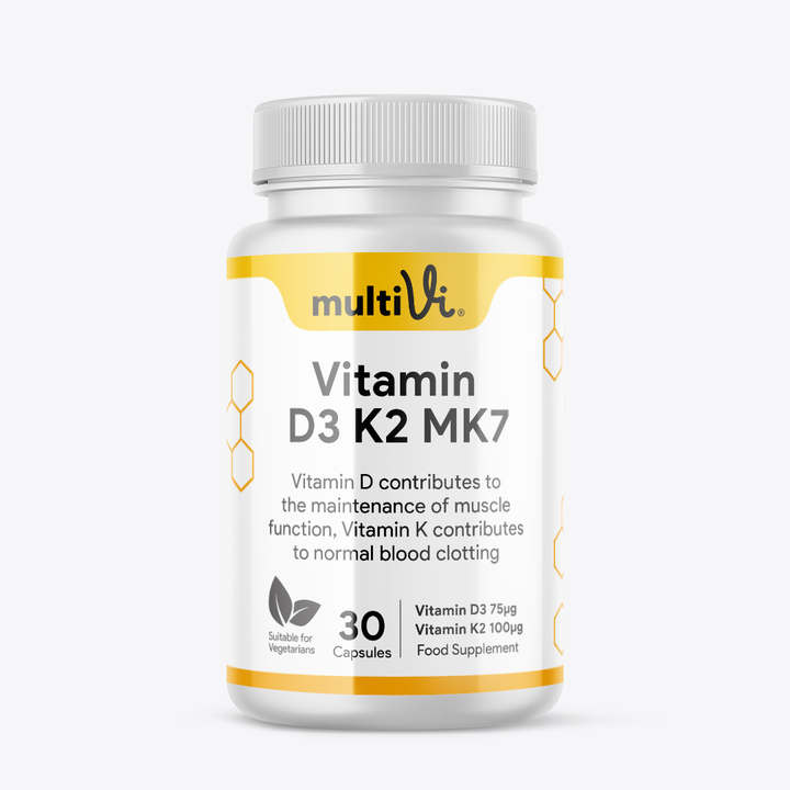 Vitamin D3 3000 IU + K2 MK-7 Supplement